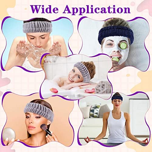 YGQQOY Spa Headband, Makeup Headband for Washing Face, - Image 6