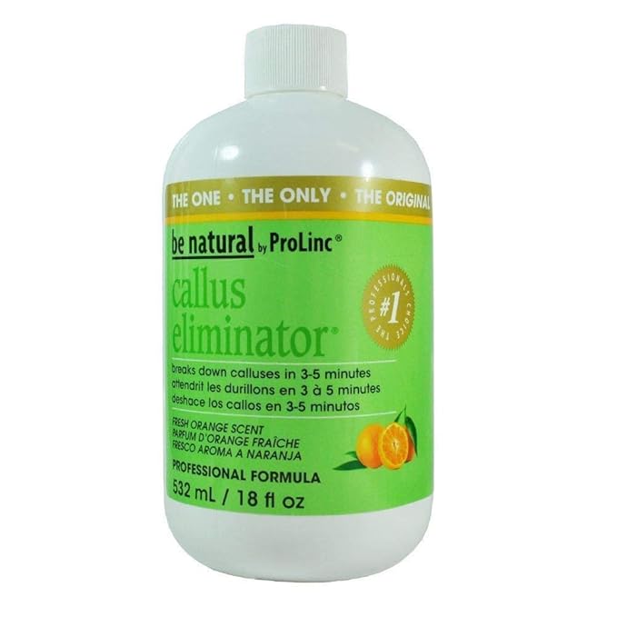 ProLinc Callus Eliminator- Fresh Orange Scent, 18 Fl Oz (Pack of 1)