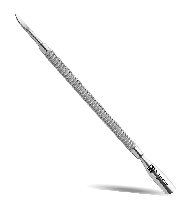 cuticle pusher – (A1) cuticle pusher tool Stainless Steel Nail Care Tool for Manicure & Pedicure – Dual End Nail Cleaner, Cuticle Remover, Cuticle Trimmer, Cuticle Scraper, for Home & Salon