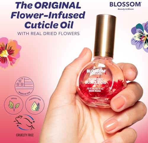 Blossom Cuticle Oil for Nails, Moisturizing, Amazon Exclusive, 0.5 fl. oz - Image 3