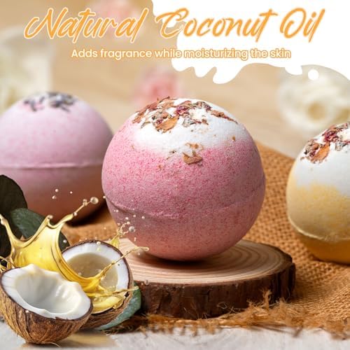 JUYRLE Bath Bomb Making Kit- DIY Bath Bomb Kit for Women, Make Your Own Bath Bombs, Bath Bomb Craft Kits with Bath Bomb Molds, Soap Making Kits, Bath Bomb Making Supplies Gifts for Girls Women - Image 5