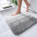OLANLY Small Bathroom Rugs 24x16, Extra Soft Absorbent Microfiber Bath Rugs by OLANLY