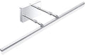 Aipsun 31.5 inch LED Vanity Lights Adjustable Bathroom Light Fixtures Bathroom Lighting Fixture Over Mirror Chrome Modern Vanity Lighting 5500K