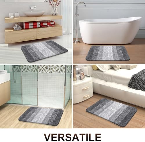OLANLY Bathroom Runner Rug 44x24, Extra Soft Absorbent Microfiber Bath Rugs - Image 6