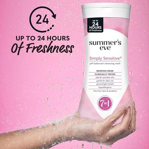 Summer's Eve All-Over Daily Feminine Wash, Simply Sensitive, 15 Fl Oz (Pack of 12) - Image 2