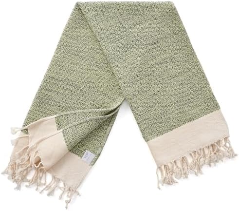 BAY LAUREL Turkish Hand Towel – Pack of 2 | Soft & Absorbent Decorative Towels for Bathroom, Hand, Face, Hair, Gym, Yoga, SPA, Kitchen & Tea | Boho Decor (Pistachio, Diamond 15x26 Inches (Set of 2) - Image 4