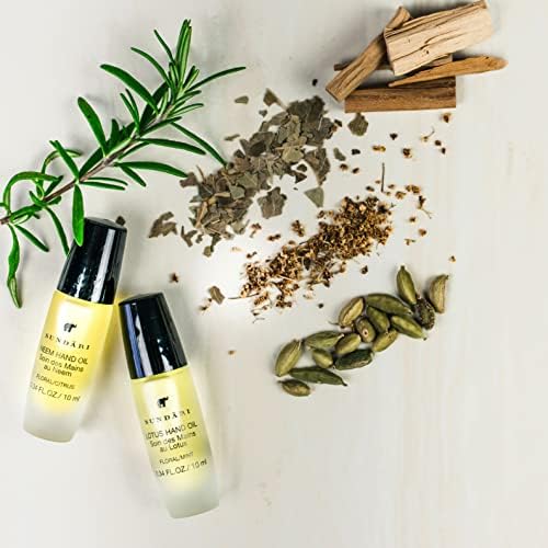SUNDARI Neem Hand & Cuticle Treatment Oil – 0.34 Fl Oz, Roller for Dry Hands, Nails and Cuticles, Hydrating, Non-Greasy, Pure Plant & Herbal Extracts, Mess-Free Application, Deep Nourishment - Image 6