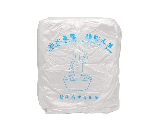 Disposable Plastic Sauna Bags For Heating Blanket Better With Hot Cream Pack of 10pcs 20pcs 50pcs Elitzia ETS333 (Pack of 10)