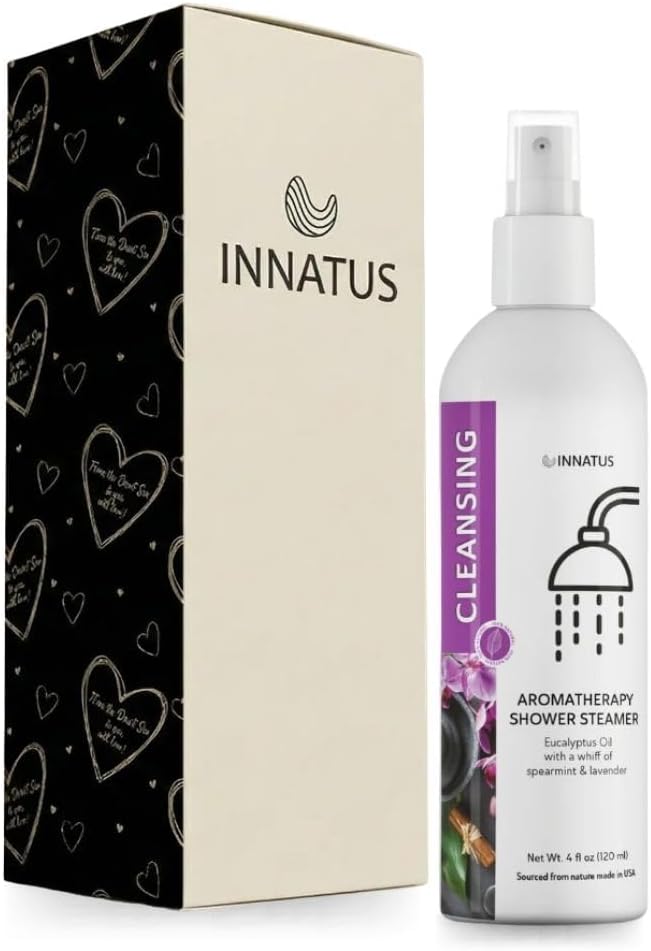 Soothing Shower Spray – 4oz Aromatherapy Shower Steamer Mist for a Spa-Like Experience – Elevates Your Shower – All-Natural Essential Oils (Speermint)