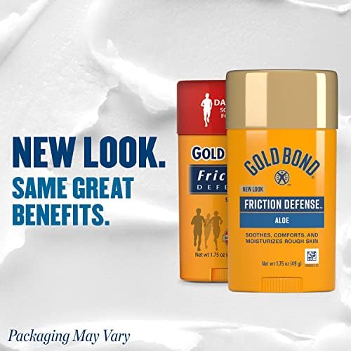 Gold Bond Friction Defense Stick with Aloe | Prevents Chafing | Soothes & Moisturizes | 1.75 oz | Pack of 2 - Image 2