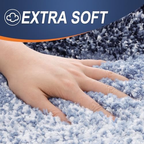 OLANLY Bathroom Runner Rug 40x24, Extra Soft Absorbent Microfiber Bath Rugs - Image 3