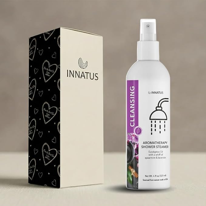 Soothing Shower Spray – 4oz Aromatherapy Shower Steamer Mist for a Spa-Like Experience – Elevates Your Shower – All-Natural Essential Oils (Speermint)
