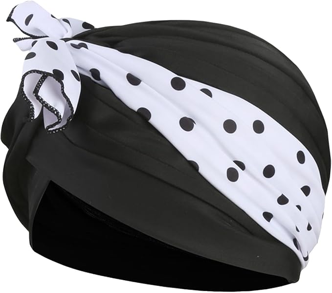 Women Swim Cap Long Short Hair Protection Pool Beach Swimming Cap Pleated Beanie Hat for Bathing Shower Surfing Spa