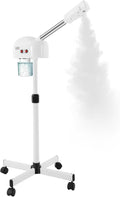 Professional Ozone Facial Steamer on Wheels, Adjustable Height, 360° Rotatable Nozzle, for Home and Salon
