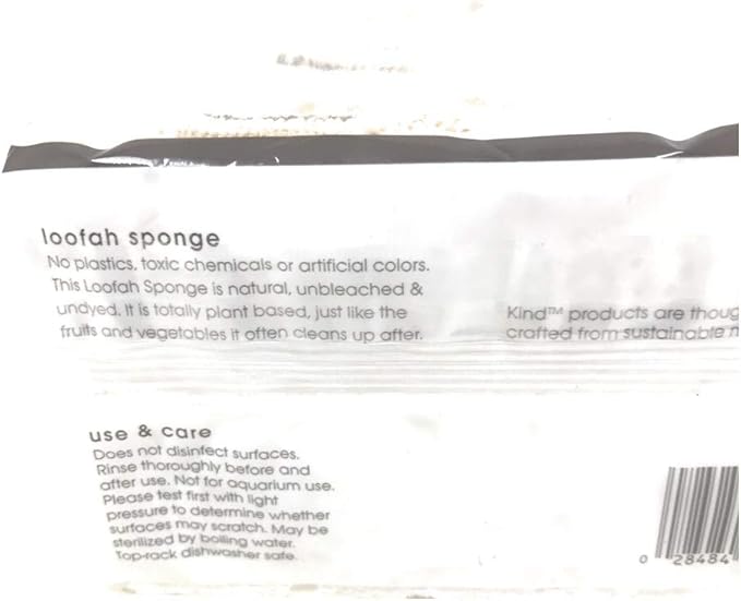 Kind, Sponge Loofah, 2 Count