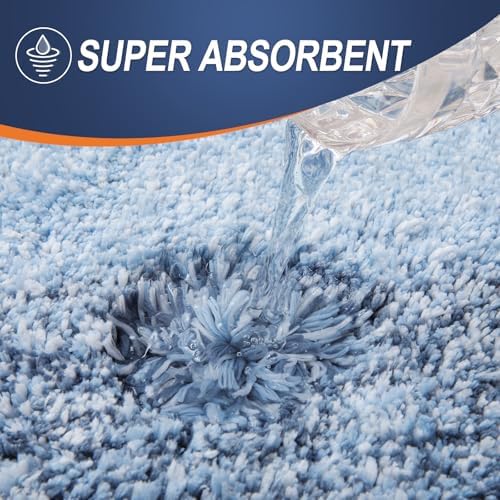 OLANLY Bathroom Runner Rug 47x24, Extra Soft Absorbent Microfiber Bath Rugs - Image 3