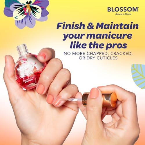 Blossom Cuticle Oil for Nails, Scented Nail Oil Cuticle Care, 0.5 fl. oz - Image 5