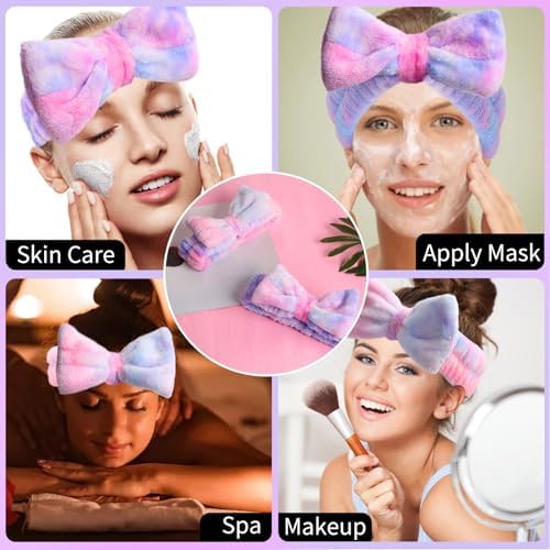 YGQQOY Headband for Washing Face, Girls Makeup&Skincare Headband, - Image 6