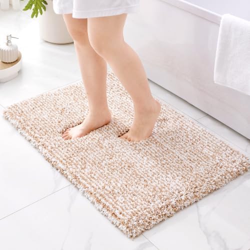 ILANGO Bathroom Rugs 36" × 24", Extra Soft Absorbent Microfiber Bath Rugs by ILANGO
