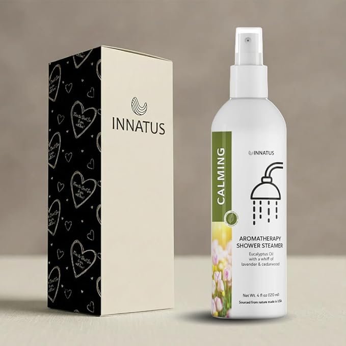 Soothing Eucalyptus Shower Spray – 4oz Aromatherapy Shower Steamer Mist for a Spa-Like Experience – Relieves Stress & Elevates Your Shower – All-Natural Essential Oils (Lavander)