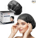 Medical Nation 21" Hair Net Disposable Bouffant Caps |CASE OF 1000, Black| Hairnets, Non-Woven, Non-Pleated Hair Cover |for Medical, Lab, Nurse, Tattoo, Food Service, Hospital, Cooking- Size 21" Black