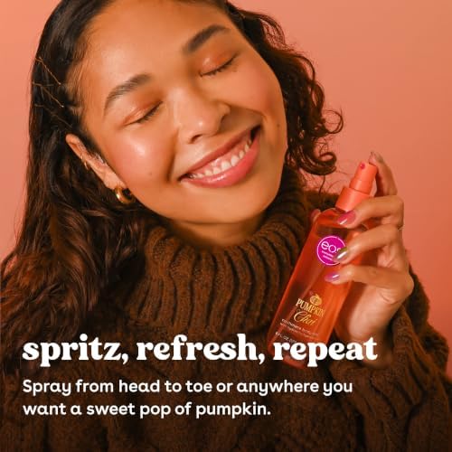 eos Pumpkin Chai Fine Fragrance Body Mist - Fall Body Spray, 6 fl oz - Image 5