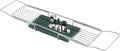 Stainless Steel Bathtub Tray, Expandable Marble Bath Tray for Tub, 44.09 lbs Capacity Bath Caddy for Bathtub Bathroom Accessories for Home Spa (Silver + Green)