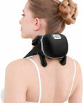 Portable Finger Pressure Neck and Back Massager with Heated Massage Tool, Electric deep Tissue 4D kneading Massage, simulating Human Relaxation and Muscle Pressure Relief