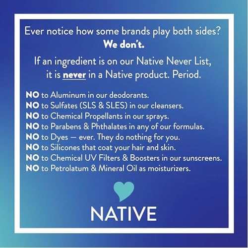 Native Body Wash Contains Naturally Derived Ingredients | For Women & Men, Sulfate, Paraben, & Dye Free Leaving Skin Soft and Hydrating | Coastal Oak & Amber 18 oz - Image 6