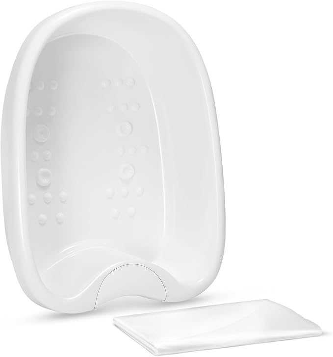 veicomtech Professional Ionic Foot Bath Tub Basin for All Detox Foot Bath Machines Heavy Duty Tub with 100 Liners
