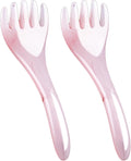 2Pcs Pink Head Massager Scalp Tool, Gua Sha Scalp Massager & Comb for Hair Growth, Relaxation and Stress Relief, Perfect Mother's Day Gifts for Women