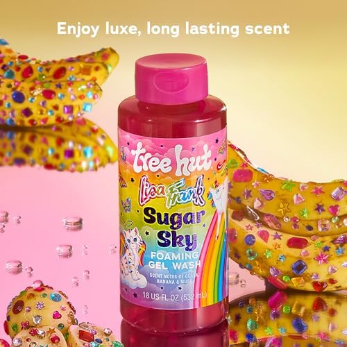 Tree Hut Lisa Frank x Sugar Sky Body Wash, Limited Edition, 18 Fl Oz - Image 2