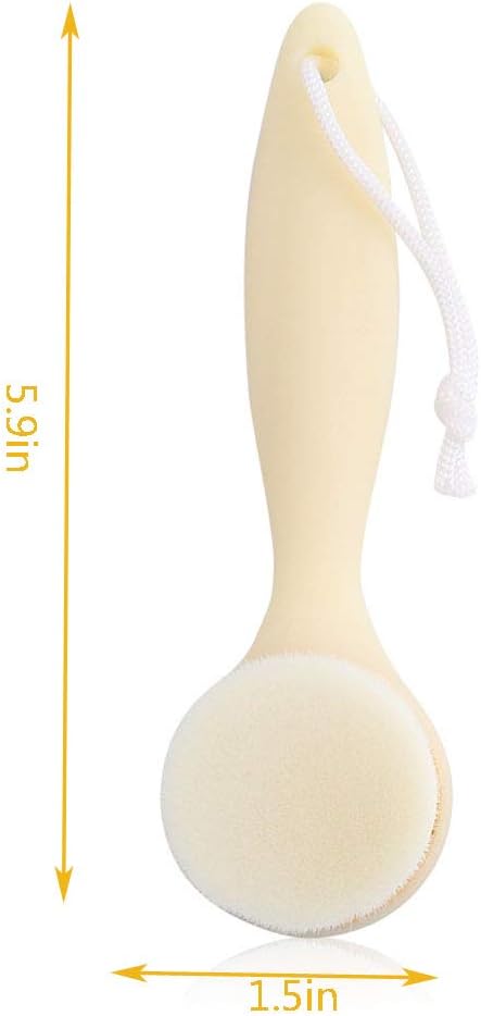 Ultra-Soft Facial Cleansing Brush - Makeup Removal & Pore Cleansing with Deep Exfoliation