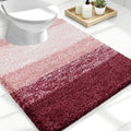 OLANLY Luxury Toilet Rugs U-Shaped 24x20, Soft Absorbent Microfiber Mat by OLANLY