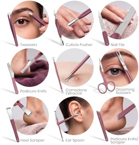 Utopia Care Manicure Set Professional Nail Clippers Kit - Image 5