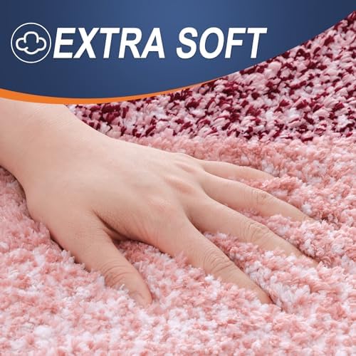 OLANLY Bathroom Runner Rug 54x24, Extra Soft Absorbent Microfiber Bath Rugs - Image 2
