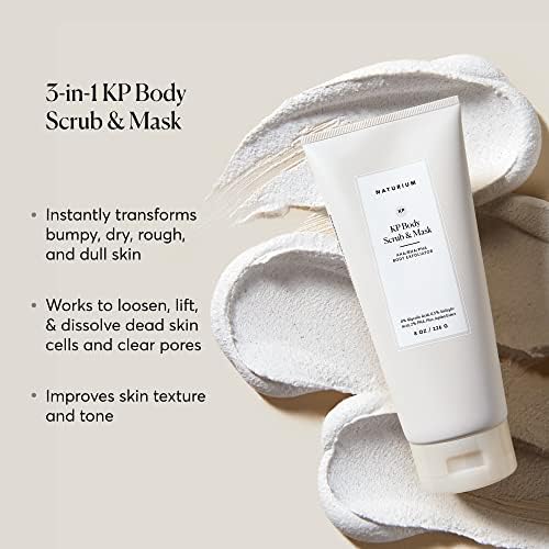 Naturium KP Body Scrub & Mask for Keratosis Pilaris, Bump Eraser Shower Scrub & Exfoliator for Skin, 8 oz (Pack of 3) - Image 3