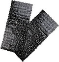 SONGZIMING Bathtub Mat Non Slip 2 Pack, 35 x 16 Inches Pebble Shower Mat with Suction Cups and Drain Holes, Bath Mat for Shower,Bathroom tub (Black) by HOME