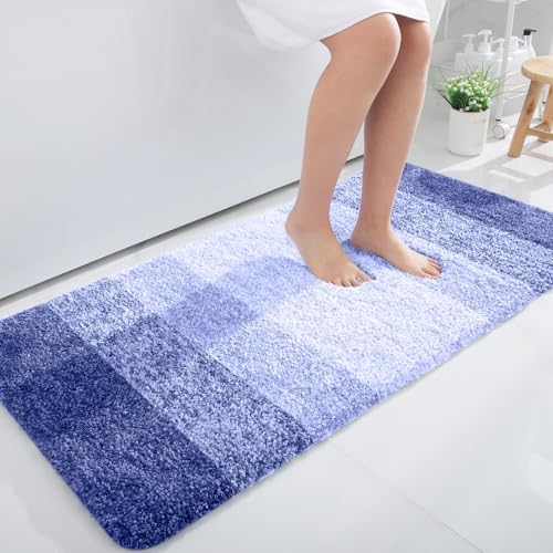 OLANLY Large Bathroom Rugs 50x30, Extra Soft Absorbent Microfiber Bath Rugs by OLANLY