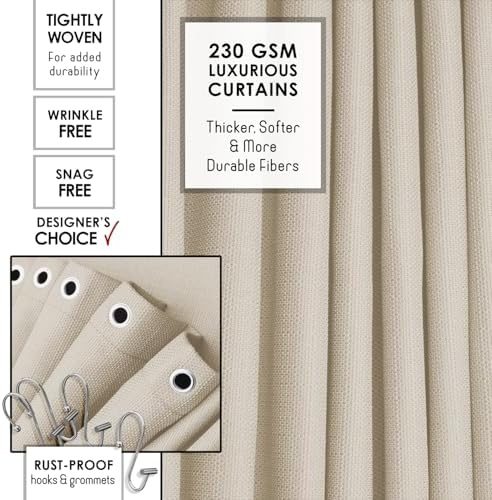 Clara Clark Beige Bathroom Set - Bathroom Sets with Shower Curtain and Rugs, 21PC Bathroom Accessory Set, Shower Curtain Set with Soap Dispenser & Toothbrush Holder - Image 4