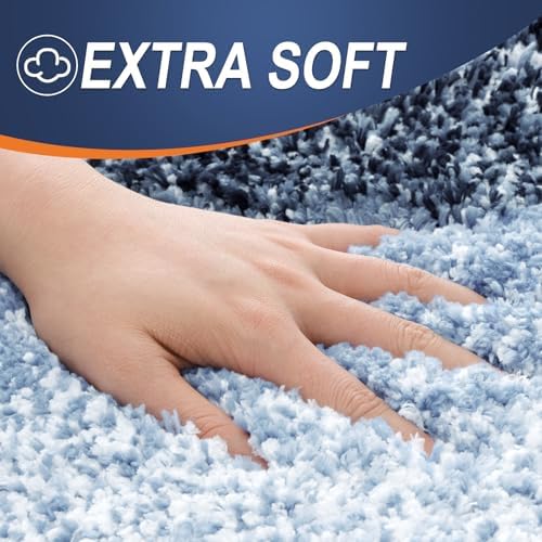 OLANLY Bathroom Runner Rug 70x24, Extra Soft Absorbent Microfiber Bath Rugs - Image 2