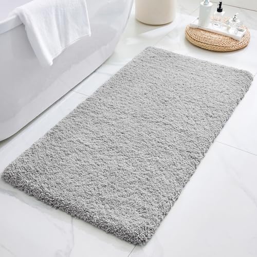 ILANGO Bathroom Rugs 60" × 24", Extra Soft Absorbent Microfiber Bath Rugs by ILANGO
