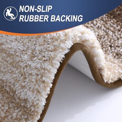 OLANLY Bathroom Runner Rug 40x24, Extra Soft Absorbent Microfiber Bath Rugs - Image 5