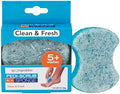 Spongeables Pedi Scrub Foot Exfoliating 5+ Wash Travel Sponge, Clean & Fresh, 1 Count by Spongeables