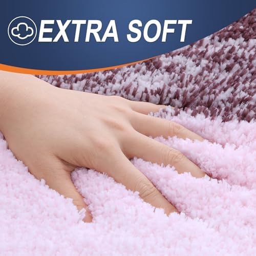 OLANLY Bathroom Rugs Mat 36x24, Extra Soft Absorbent Microfiber Bath Rugs - Image 2