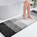 OLANLY Bathroom Runner Rug 59x20, Extra Soft Absorbent Microfiber Bath Rugs by OLANLY
