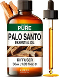 100% Pure Palo Santo Oil - 1 Fl Oz Palo Santo Essential Oil for Hair, Skin, Diffuser, Aromatherapy & DIY Soap Making Scent
