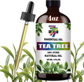 Tea Tree Essential Oil - GV77ZF Tea Tree Oils for Diffusers, Humidifiers, DIY Candles, Soap, Cleaning, Home, Office, Yoga, Massage, Gifts - 4 fl oz (120 ml)
