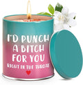Scented Candle Birthday Gifts for Women - Valentines Galentines Day Gifts for Her Girlfriend Mothers Day Christmas Stocking Stuffers for Sister Friendship Funny ldeas White Elephant