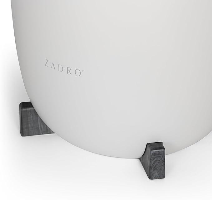 Zadro Large Hot Towel Warmer Bucket Timer Electric Towel Warmer for Bathroom Auto-Shut Off Heated Towel Warmer Spa (Large | 20L | 12" Dia. x 21" Tall, Gray/Black)